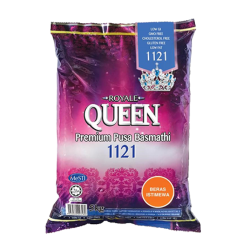 ROYALE QUEEN PUSA BASMATHI 1121 5KG ROYALE QUEEN PUSA BASMATHI 1121 5KG