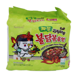 SAMYANG HOT CHICKEN JJAJANG RAMEN 140GM*5 SAMYANG HOT CHICKEN JJAJANG RAMEN 140GM*5