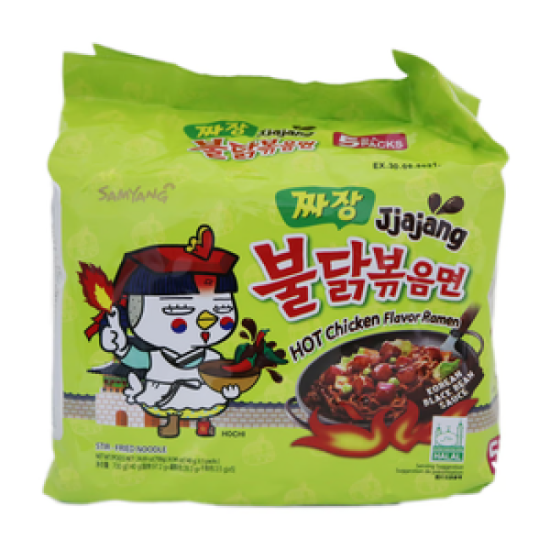 SAMYANG HOT CHICKEN JJAJANG RAMEN 140GM*5