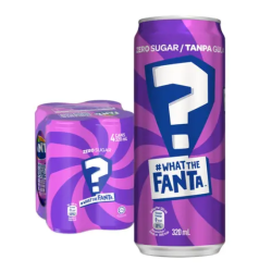 FANTA WHATTHEFANTA ZERO SUGAR 320ML*4 FANTA WHATTHEFANTA ZERO SUGAR 320ML*4