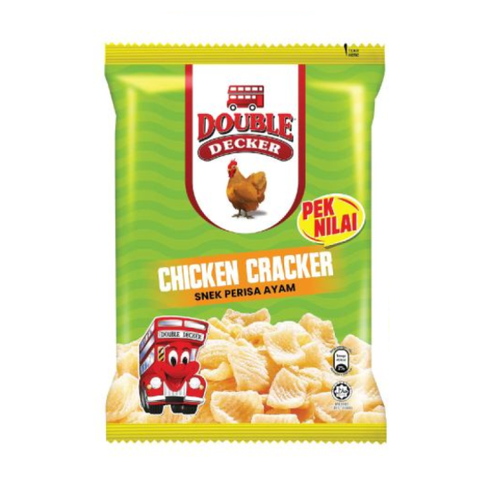 DOUBLE DECKER CHICKEN CRACKER 65GM