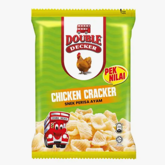 DOUBLE DECKER CHICKEN CRACKER 65GM