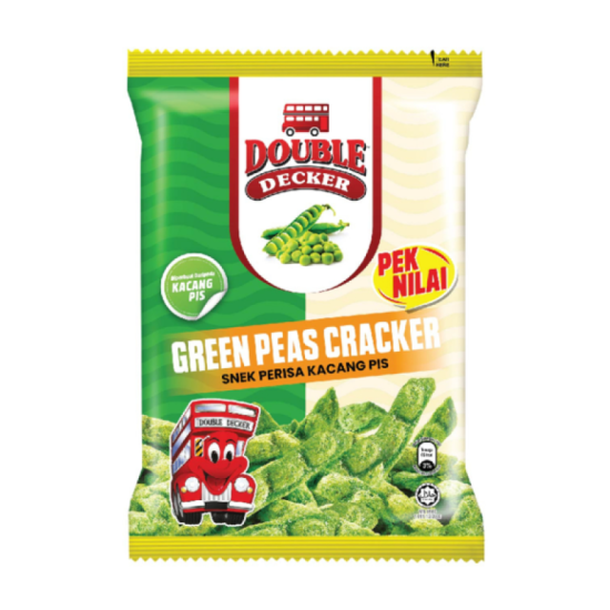 DOUBLE DECKER GREEN PEAS 80GM