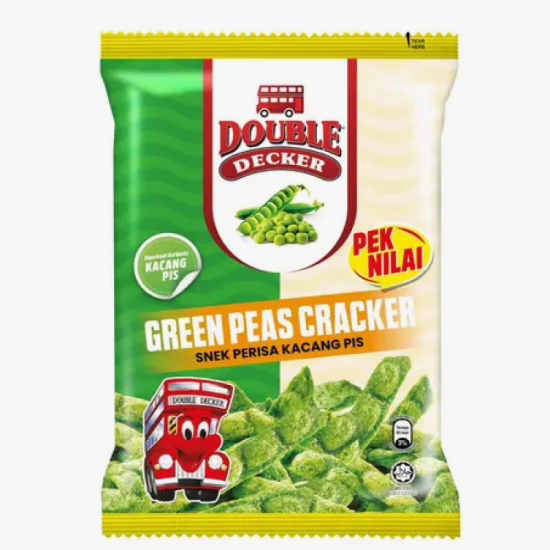 DOUBLE DECKER GREEN PEAS 80GM