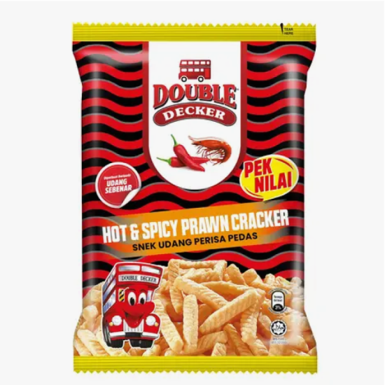 DOUBLE DECKER PRAWN HOT & SPICY 80GM