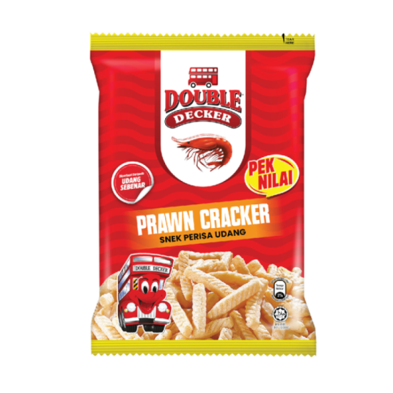 DOUBLE DECKER PRAWN CRACKER 80GM