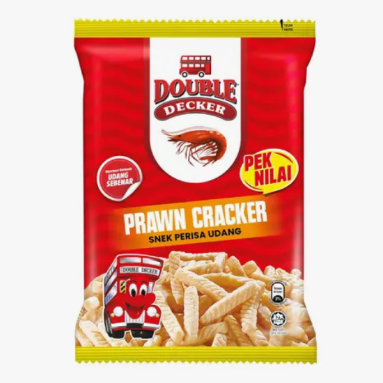 DOUBLE DECKER PRAWN CRACKER 80GM