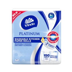 VINDA WASHABLE KITCHEN TOWEL 75'S*2