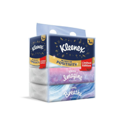 KLEENEX FACIAL TISSUE LIMITED SOFT BOX 3PLY 100s*4 KLEENEX FACIAL TISSUE LIMITED SOFT BOX 3PLY 100s*4