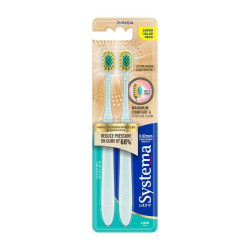 SYSTEMA TOOTHBRUSH ULTRA DENSE  2'S SYSTEMA TOOTHBRUSH ULTRA DENSE  2'S