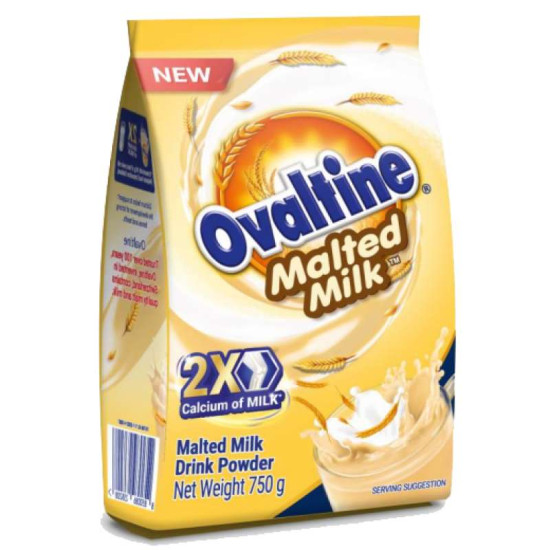 OVALTINE MALTED MILK 750GM