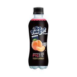 SPRITZER SO TINGE PEACH FRUIT DRINK 325ML SPRITZER SO TINGE PEACH FRUIT DRINK 325ML