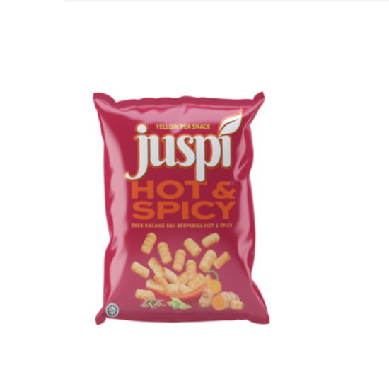 JUSPI YELLOW PEA HOT & SPICY 40GM