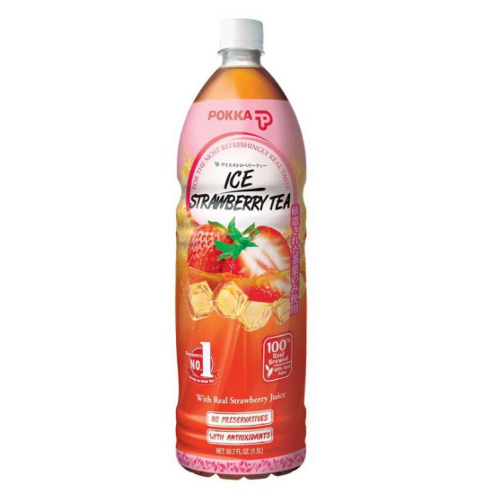POKKA ICE STRAWBERRY TEA 1.5L