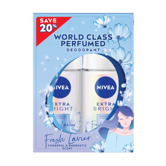 NIVEA WOMEN DEODORANT - FRESH LAVIER 50ML*2