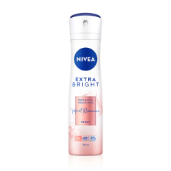 NIVEA WOMEN EXTRA BRIGHT SPRAY VELVET ROMANCE 150M NIVEA WOMEN EXTRA BRIGHT SPRAY VELVET ROMANCE 150M