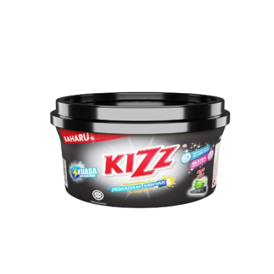 KIZZ DISHWASH PASTE LIME CHARCOAL 750G