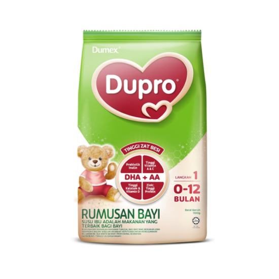 DUPRO 1 INFANT FORMULA REGULAR 1500GM