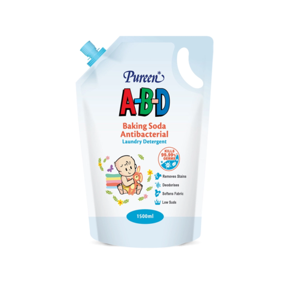 PUREEN ABD B/SODA ANTIBACTERIAL L/DETERGENT 1500ML