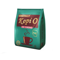 AIK CHEONG KOPI O KOSONG PLUS 14GM*15'S AIK CHEONG KOPI O KOSONG PLUS 14GM*15'S