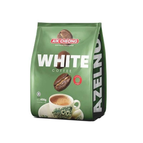 AIK CHEONG WHITE COFFEE HAZELNUT 3IN1 38GM*12'S