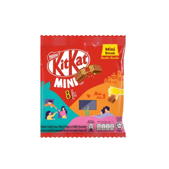 KIT KAT 2F FLOWRAP SHARE BAGS 8*9G