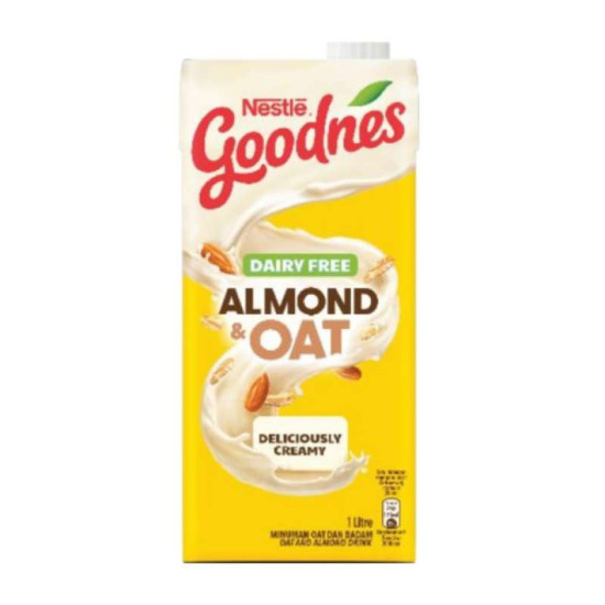 NESTLE GOODNES DAIRY FREE ALMOMD & OAT 1L