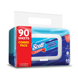 SCOTT PROTECT KITCHEN WET WIPES 90s SCOTT PROTECT KITCHEN WET WIPES 90s