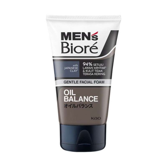 MEN'S BIORE FACIAL FOAM OIL BALANCE 100GM