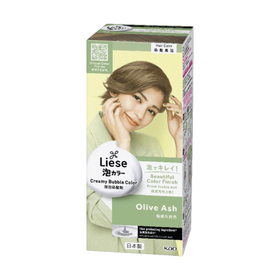 LIESE CREAMY BUBBLE COLOR OLIVE ASH