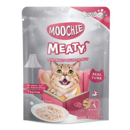 MOOCHIE CAT MEATY TUNA & BONITO 70G