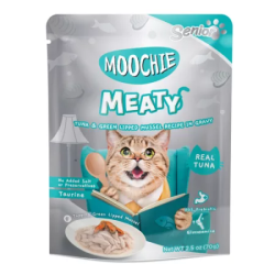 MOOCHIE CAT MEATY TUNA & GREEN LIPPED MUSSEL 70G MOOCHIE CAT MEATY TUNA & GREEN LIPPED MUSSEL 70G