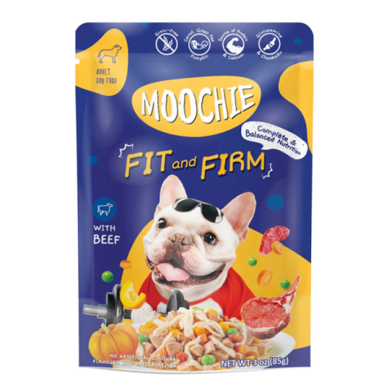 MOOCHIE DOG (P) FIT & FIRM 85G