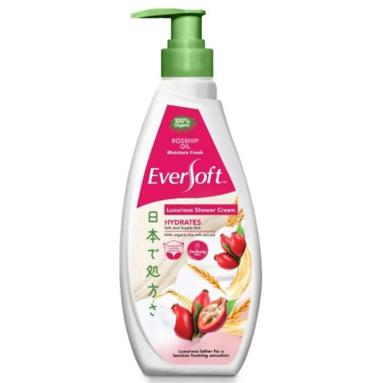 EVERSOFT SHOWER CREAM ROSEHIP 650G