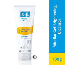 SAFI P'WHITE MICELLAR GEL CLSR VIT-C 100G