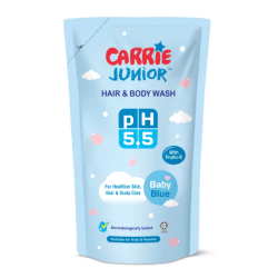 CARRIE JUNIOR HAIR BODY WASH PH5.5 BABY BLUE 475G CARRIE JUNIOR HAIR BODY WASH PH5.5 BABY BLUE 475G