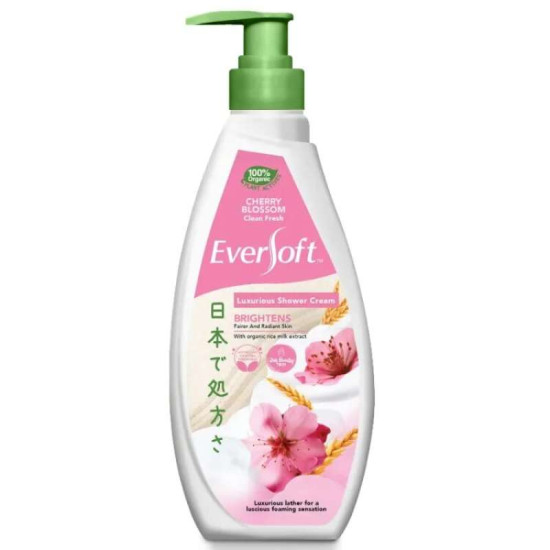 EVERSOFT SHOWER CREAM CHERRY BLOSSOM 650G