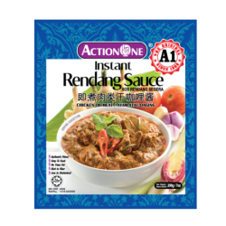 ACTION ONE INSTANT RENDANG SAUCE 200G ACTION ONE INSTANT RENDANG SAUCE 200G