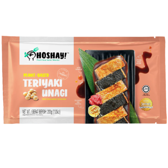 HOSHAY PLANT BASED TERIYAKI UNAGI 200GM