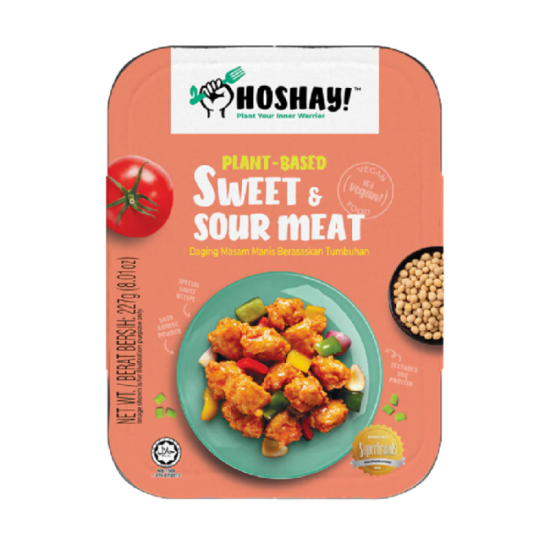 HOSHAY PLANT BASED SWEET & SOUR MEAT 227GM