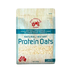RED TRACTOR NATURAL INSTANT PROTEIN OATS 400G