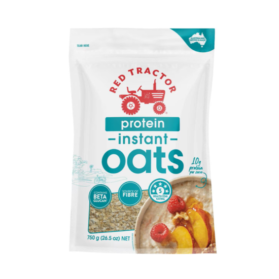 RED TRACTOR PROTEIN CREAMY OATS 750G