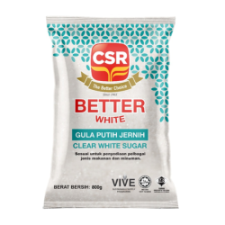 CSR BETTER WHITE SUGAR 800GM CSR BETTER WHITE SUGAR 800GM