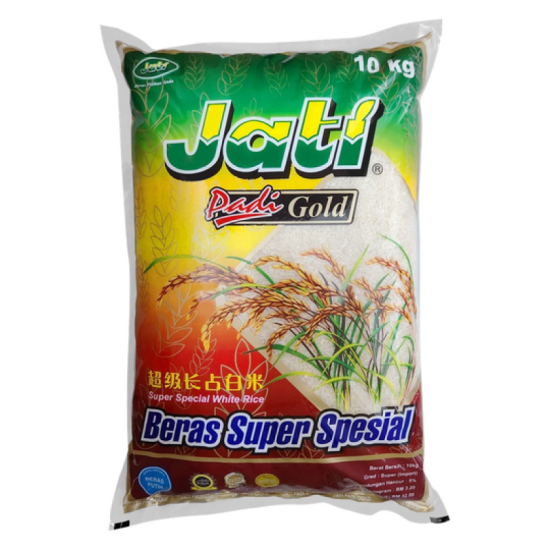 JATI PADI GOLD SUPER SPESIAL IMPORT 5% 10KG