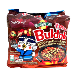 SAMYANG HOT CHICKEN YAKISOBA RAMEN 130GM*5 SAMYANG HOT CHICKEN YAKISOBA RAMEN 130GM*5