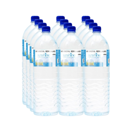 SUNSHINE MINERAL WATER 1.5L *12