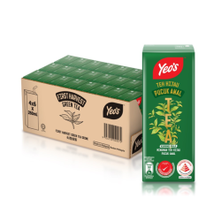 YEO'S FIRST HARVEST GREEN TEA 250ML*6*4