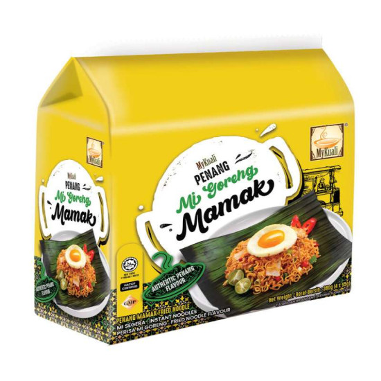 MYKUALI PENANG MI GORENG MAMAK 95GM*4