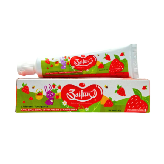 ZAITUN KIDS TOOTHPASTE STRAWBERRY 40G