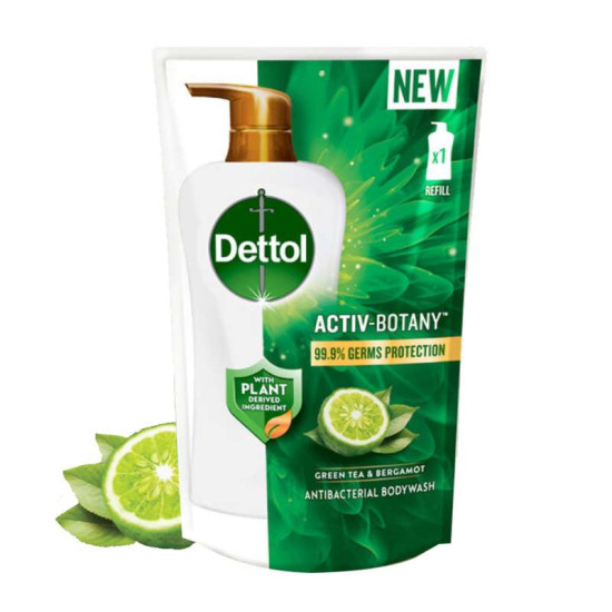 DETTOL SHOWER GEL GREEN TEA & BERGAMOT (REFILL) 75